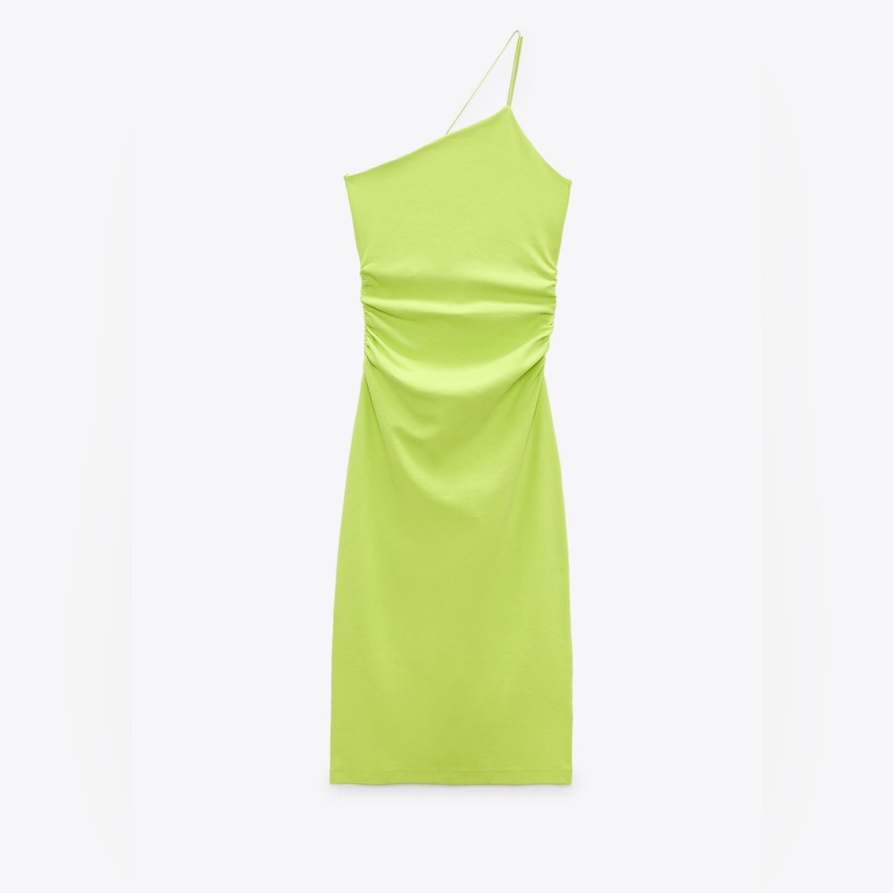 Zara Asymetrical Midi Dress